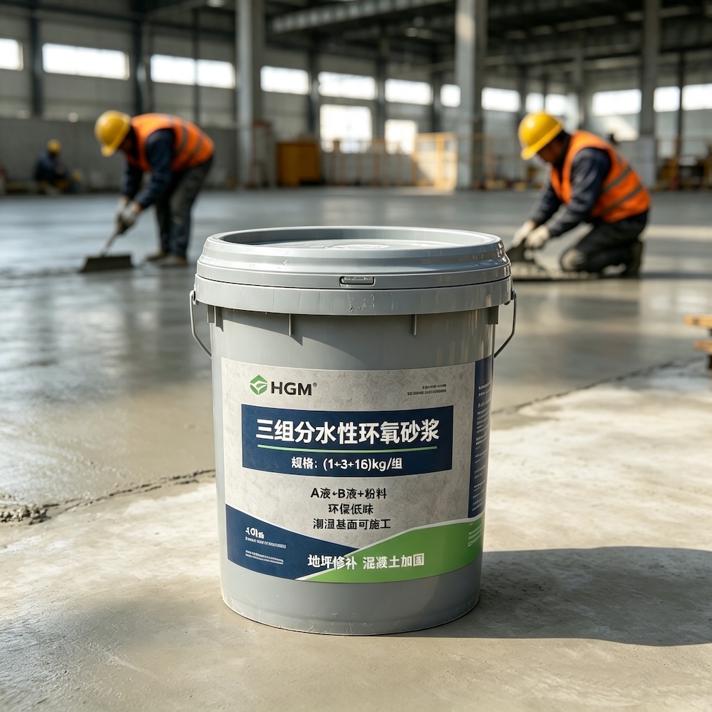 平凉三组份水性环氧砂浆